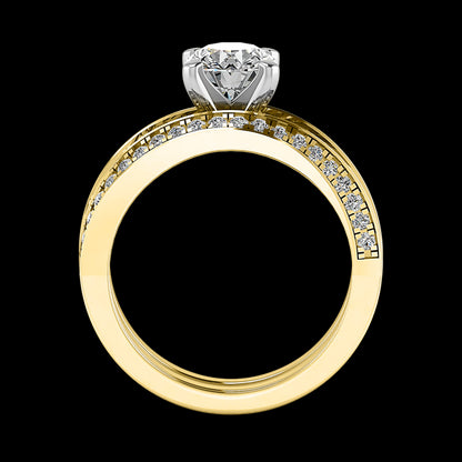 Engagement Ring Wedding Set -  ERWS0113-1.00RB