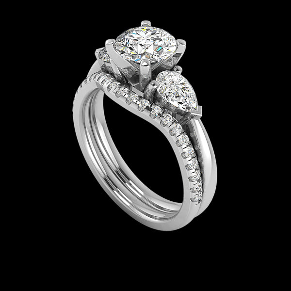 Engagement Ring ERWS0114-1.00RB