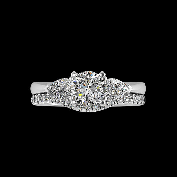 Engagement Ring ERWS0114-1.00RB