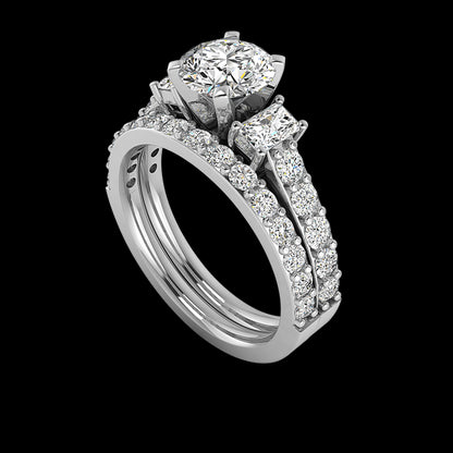 Engagement Ring ERWS0115-1.00RB