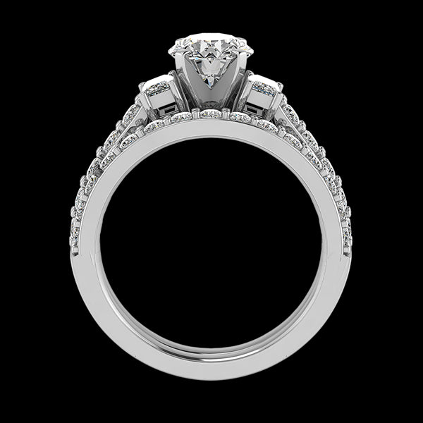 Engagement Ring ERWS0115-1.00RB