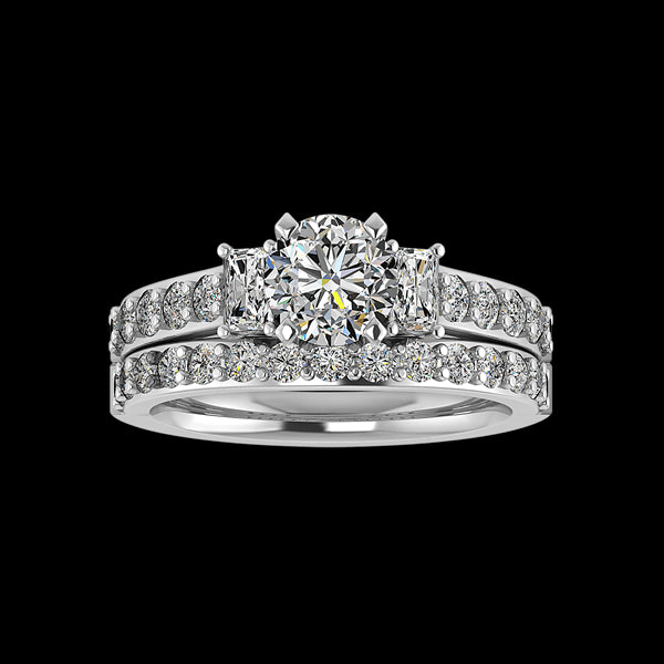 Engagement Ring ERWS0115-1.00RB