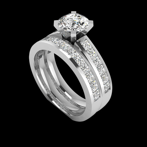 Engagement Ring ERWS0119-1.00RB