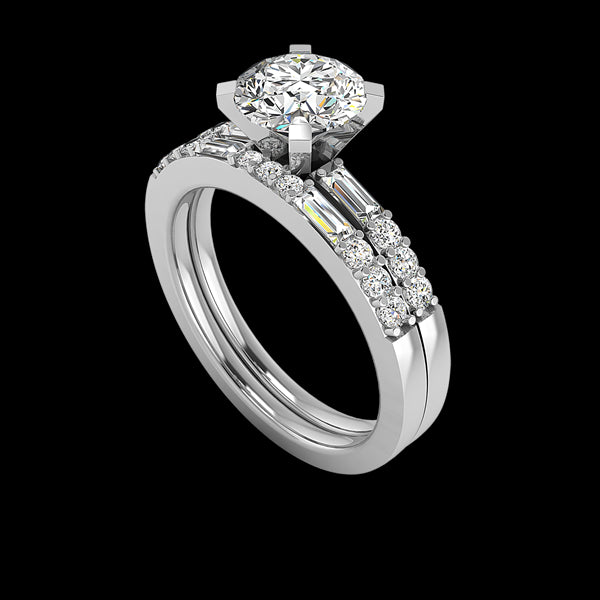 Engagement Ring ERWS0120-1.00RB