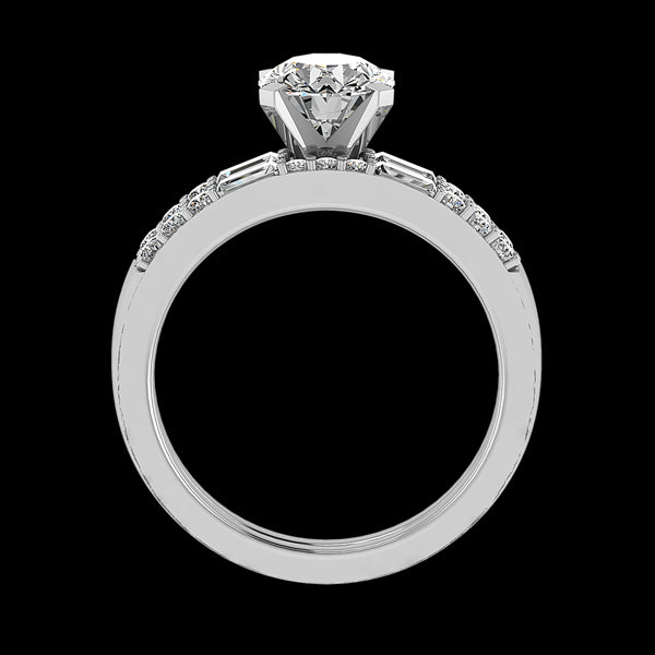 Engagement Ring ERWS0120-1.00RB