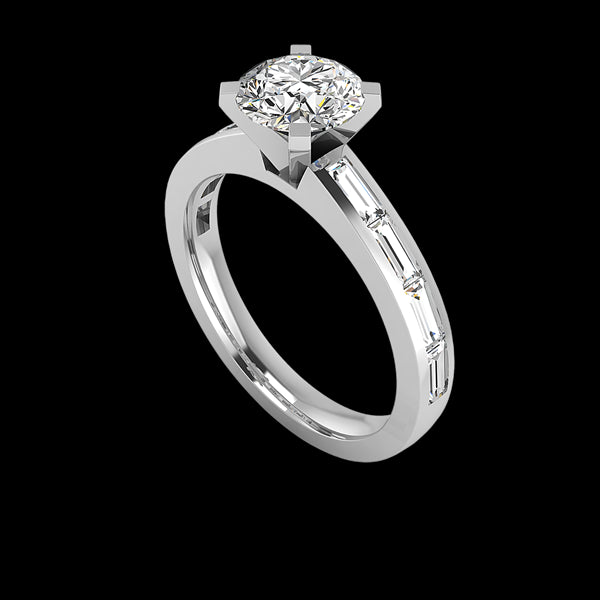 Engagement Ring ERSM0121-1.00RB