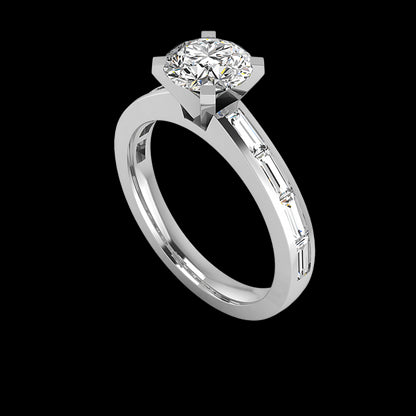 Engagement Ring ERSM0121-1.00RB