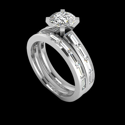 Engagement Ring ERWS0121-1.00RB