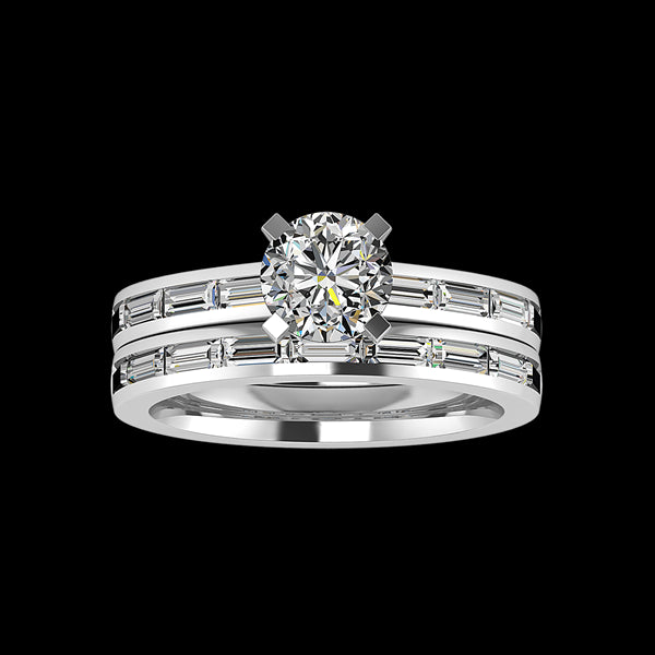 Engagement Ring ERWS0121-1.00RB