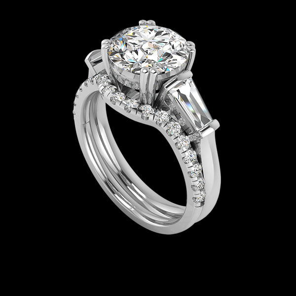 Engagement Ring ERWS0122-1.00RB