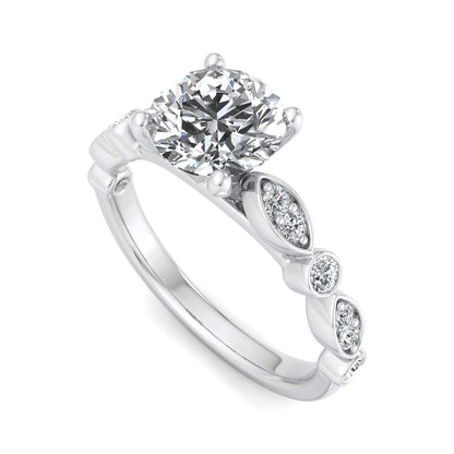 Engagement Ring ERSM0123-1.00RB