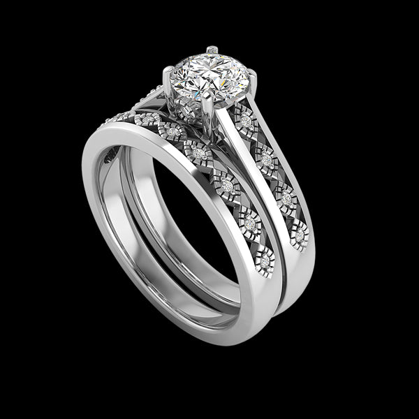 Engagement Ring ERWS0124-1.00RB