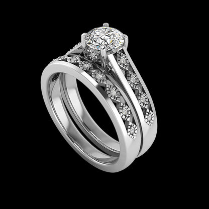 Engagement Ring ERWS0124-1.00RB