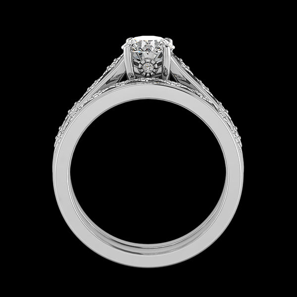 Engagement Ring ERWS0124-1.00RB