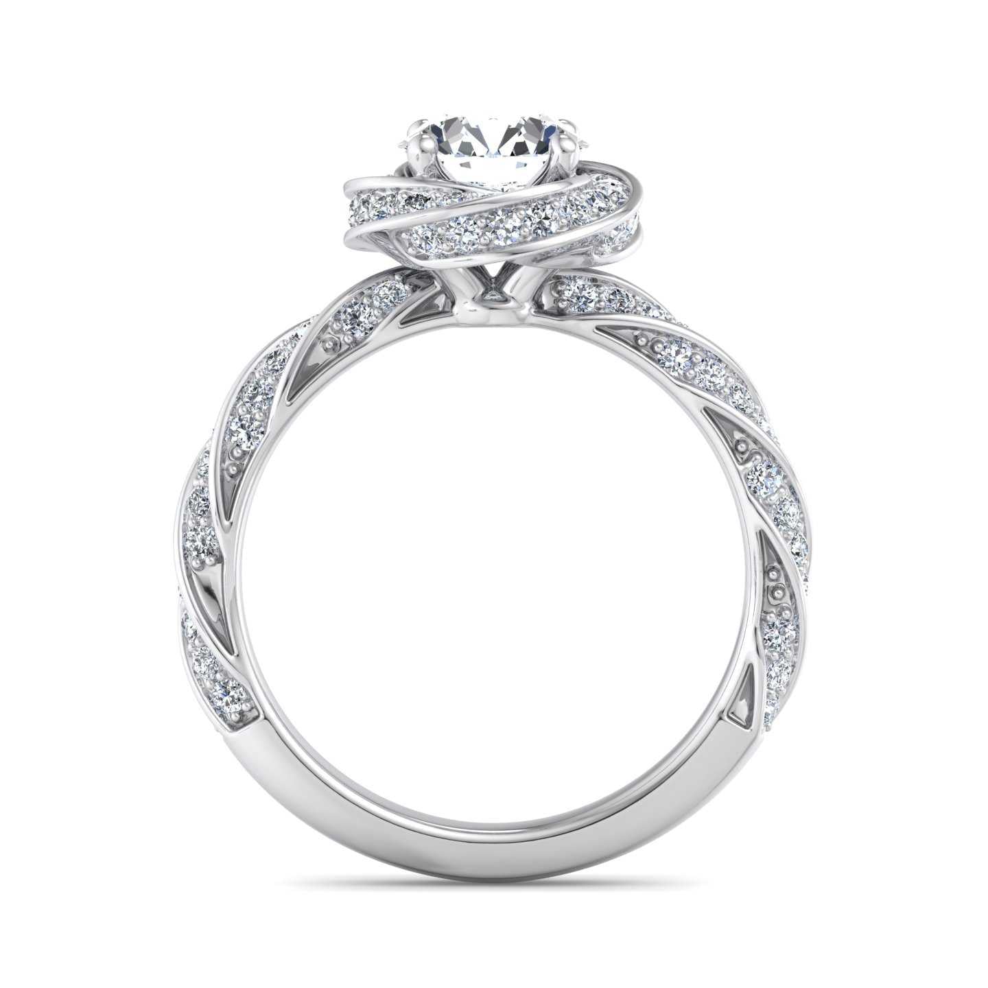 Engagement Ring ERSM0125-1.00RB