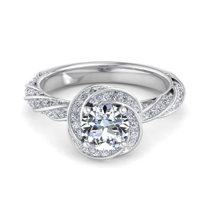 Engagement Ring ERSM0125-1.00RB