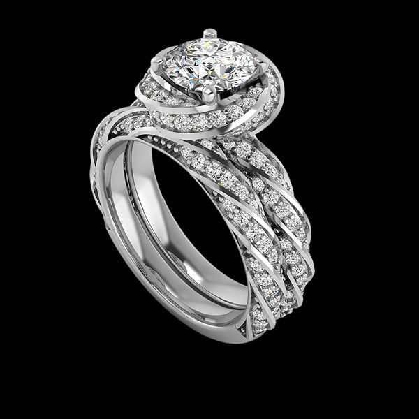 Engagement Ring ERWS0125-1.00RB