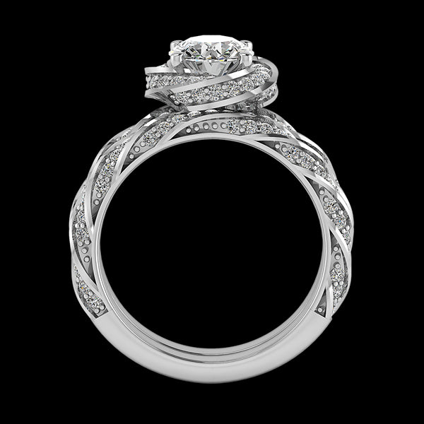 Engagement Ring ERWS0125-1.00RB