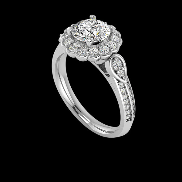 Engagement Ring ERHL0126-1.00RB