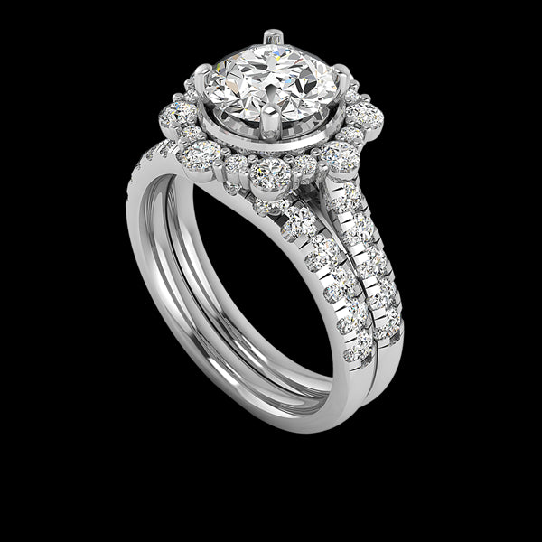 Engagement Ring ERWS0131-1.00RB