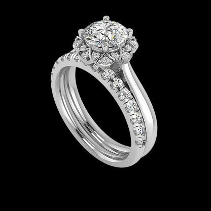 Engagement Ring ERWS0132-1.00RB