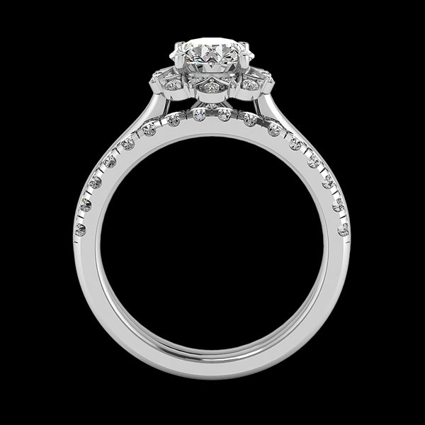 Engagement Ring ERWS0132-1.00RB