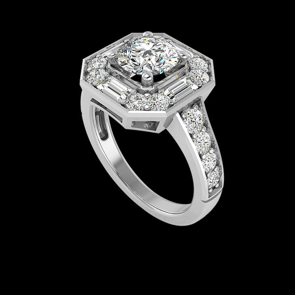 Engagement Ring ERHL0144-1.00RB