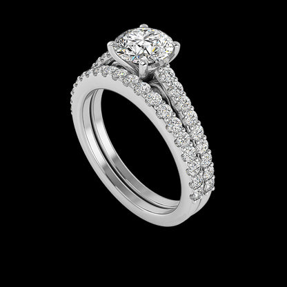 Engagement Ring ERWS0145-1.00RB