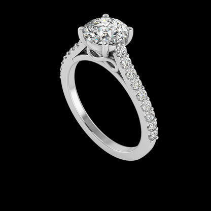 Engagement Ring ERSM0146-1.00RB