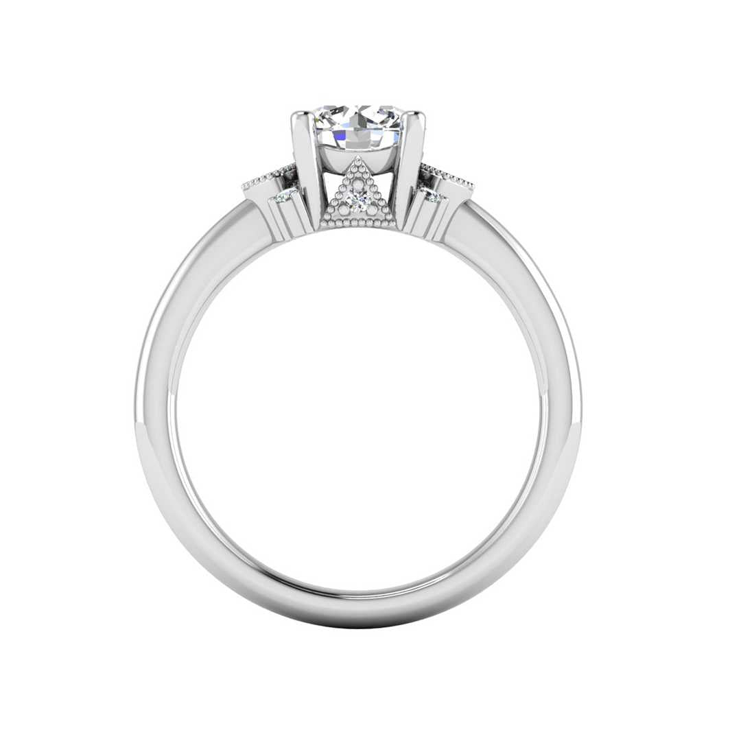 Engagement Ring ERSM0170-1.00RB