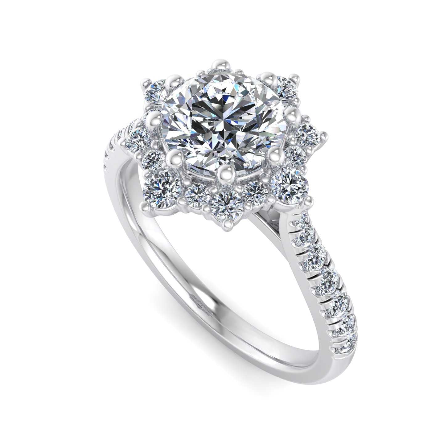 Engagement Ring ERSM0174-1.00RB