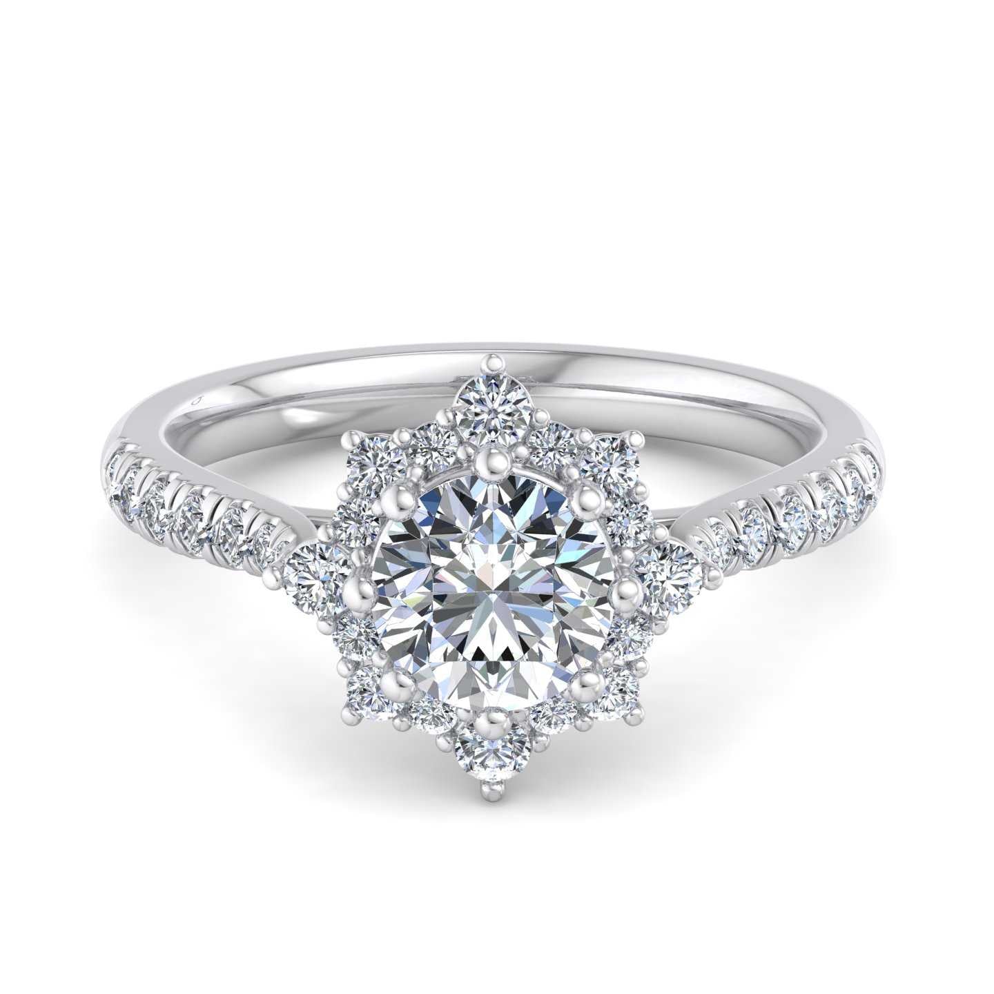 Engagement Ring ERSM0174-1.00RB