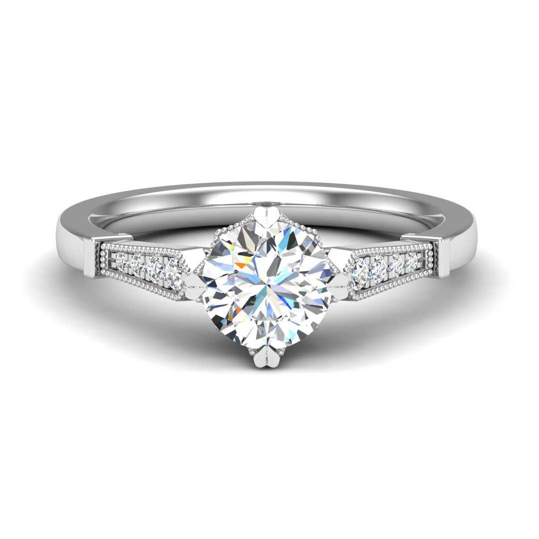 Engagement Ring ERSM0185-1.00RB