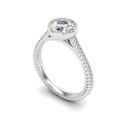 Engagement Ring ERSM0186-1.00RB