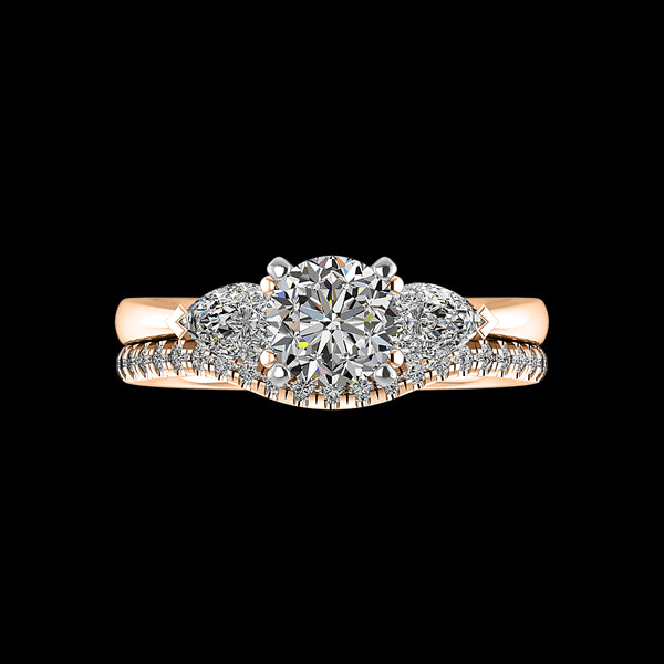 Engagement Ring ERWS0114-1.00RB