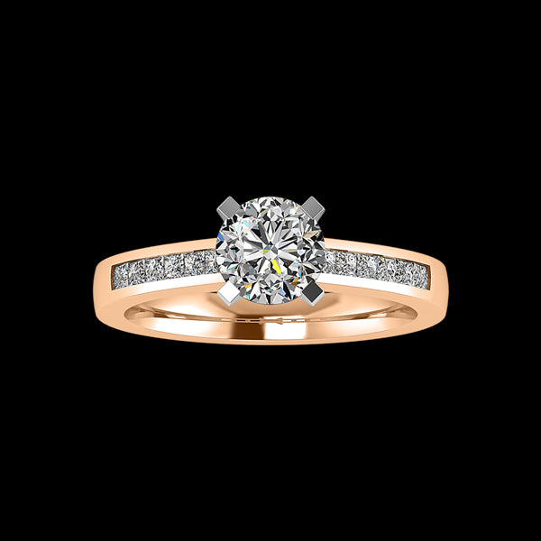 Engagement Ring ERSM0118-1.00RB