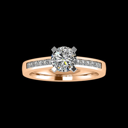 Engagement Ring ERSM0118-1.00RB