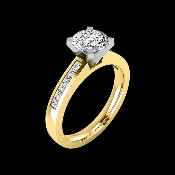 Engagement Ring ERSM0118-1.00RB