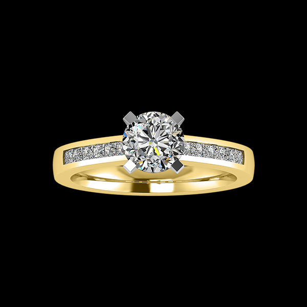 Engagement Ring ERSM0118-1.00RB