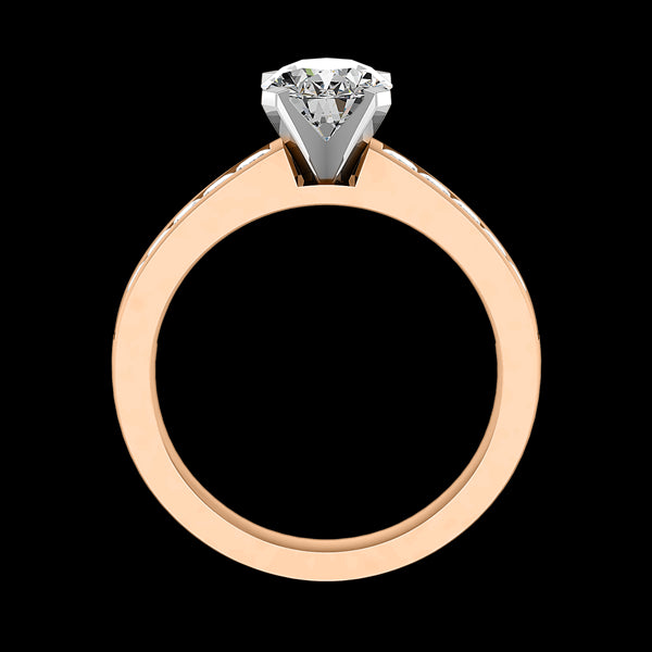 Engagement Ring ERSM0119-1.00RB