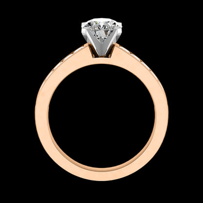 Engagement Ring ERSM0119-1.00RB