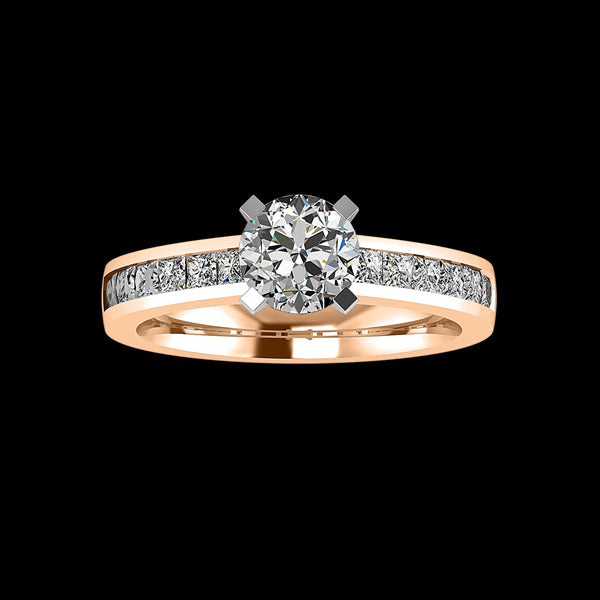 Engagement Ring ERSM0119-1.00RB