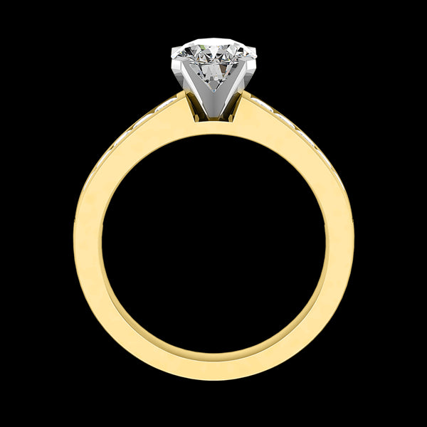 Engagement Ring ERSM0119-1.00RB