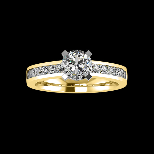 Engagement Ring ERSM0119-1.00RB