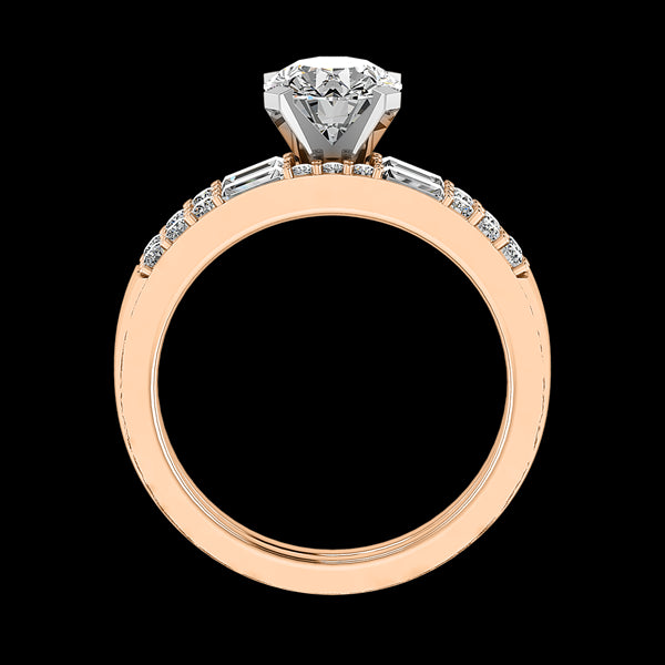 Engagement Ring ERWS0120-1.00RB