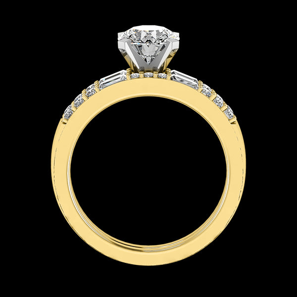 Engagement Ring ERWS0120-1.00RB