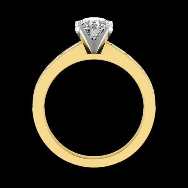 Engagement Ring ERSM0121-1.00RB