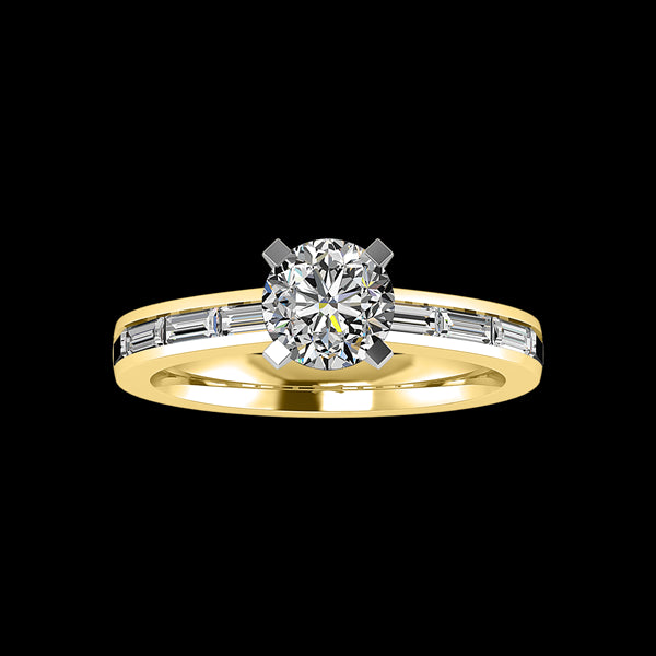 Engagement Ring ERSM0121-1.00RB