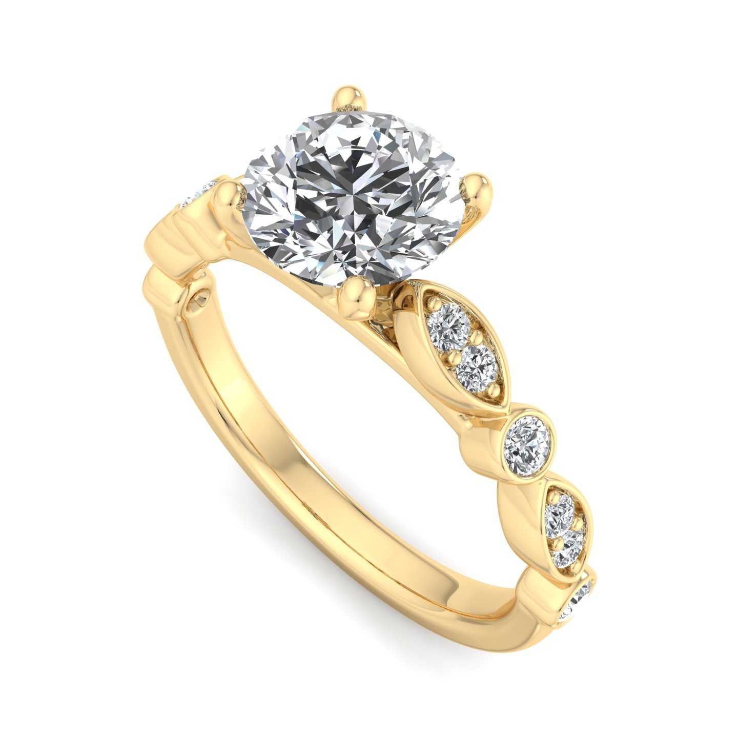 Engagement Ring ERSM0123-1.00RB