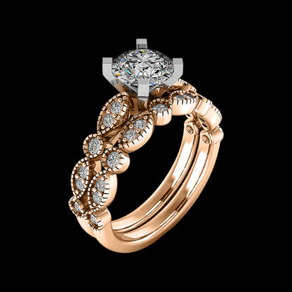 Engagement Ring ERWS0123-1.00RB